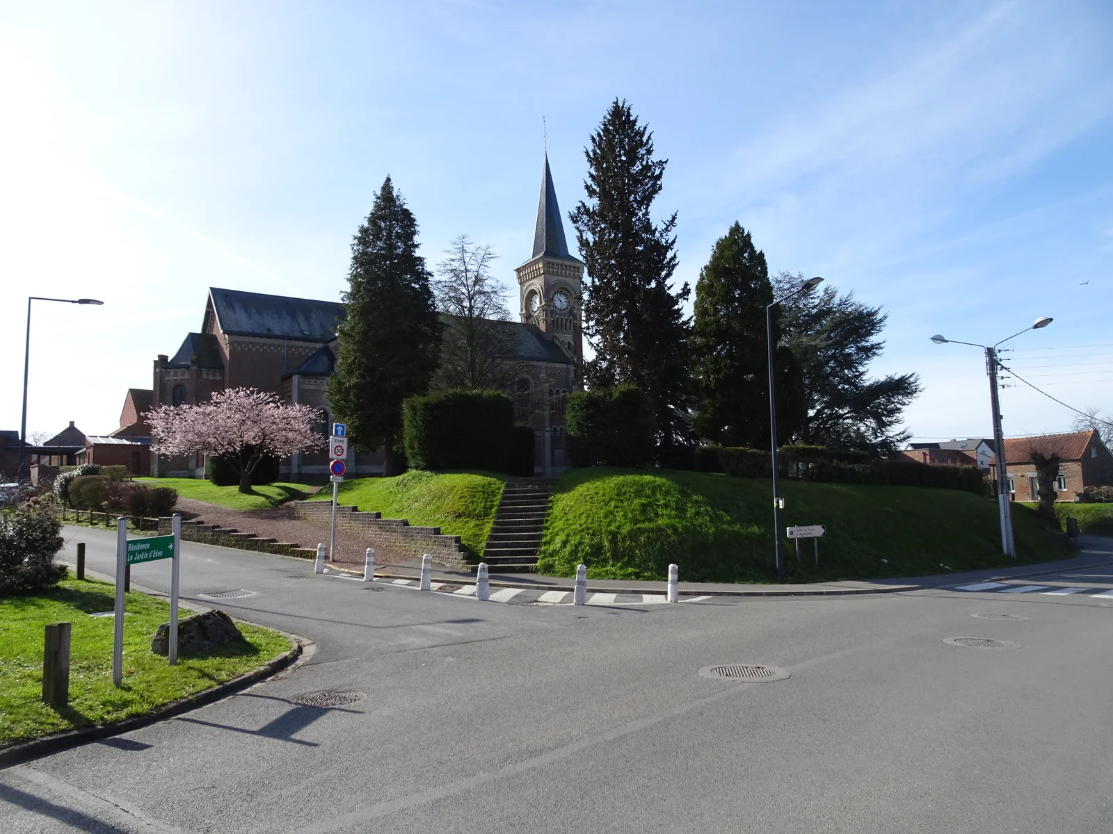 L’église Saint-Amand en 2023, à Wargnies-le-Grand (Nord).